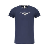 Accademia Militare Blue Cotton T-Shirt